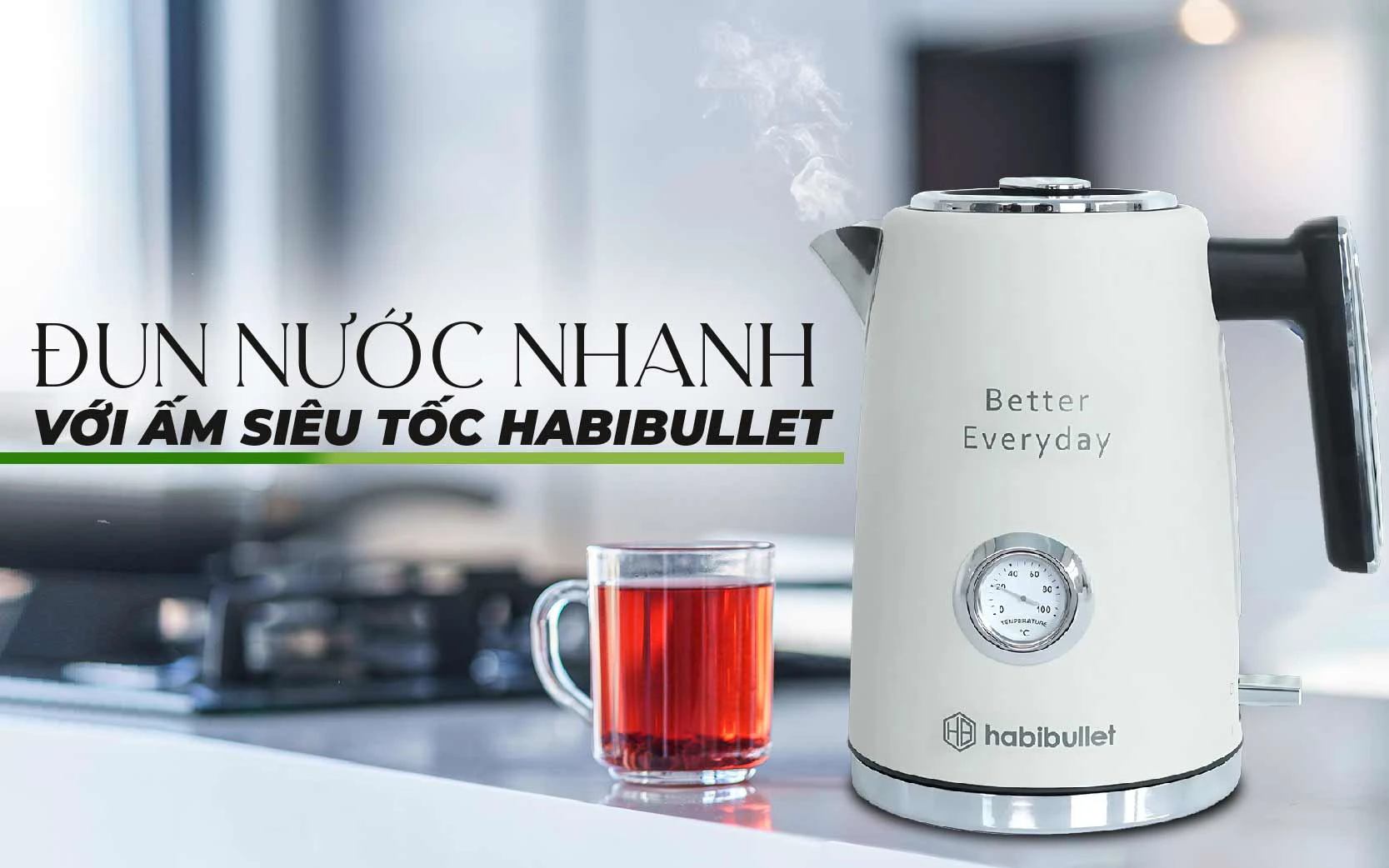 Sự kết hợp giữa công nghệ và phong cách sống từ ấm siêu tốc Habibullet  2