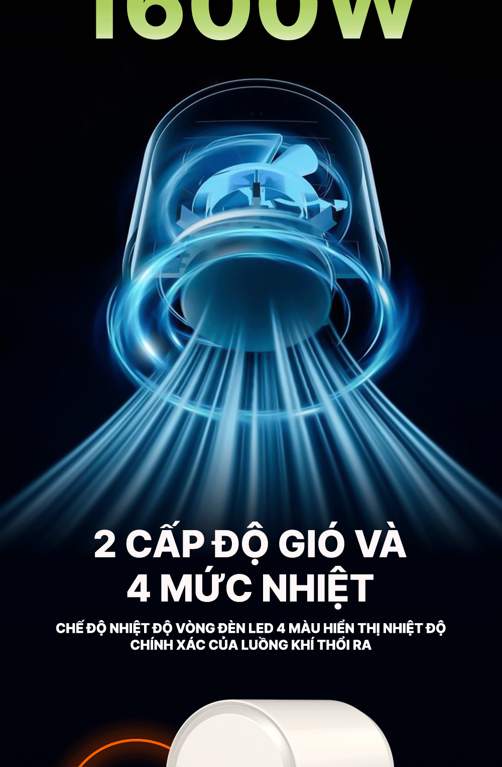 Máy sấy tóc Plasma Habibullet H6 ProLux BH245139 5