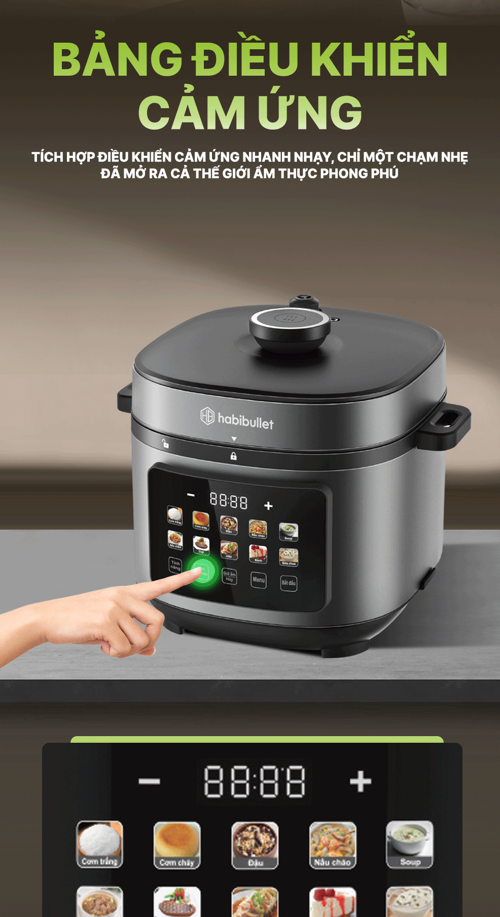 Nồi Áp Suất Đa Năng PHB-8386 HERCULES BH245142 4