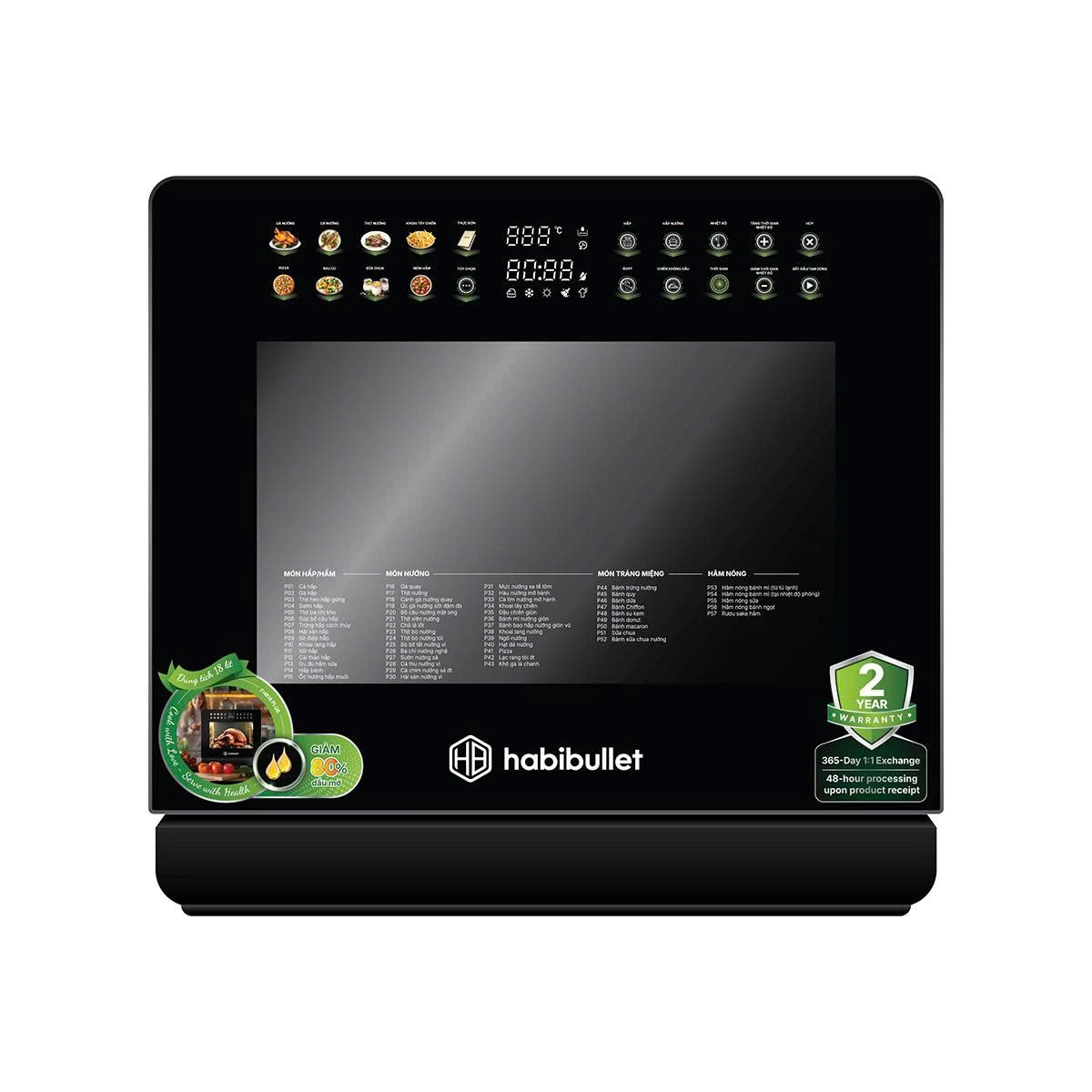 Nồi chiên hấp hơi nước Habibullet Vitasteam FHB18 PLUS