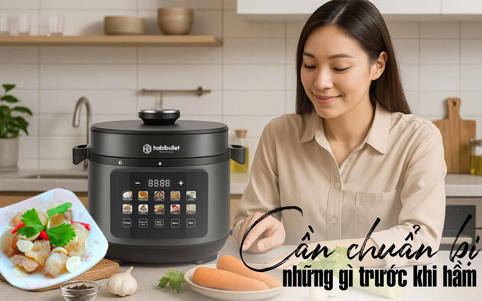 Cách hầm gân bò bằng nồi áp suất siêu mềm đơn giản tại nhà 2