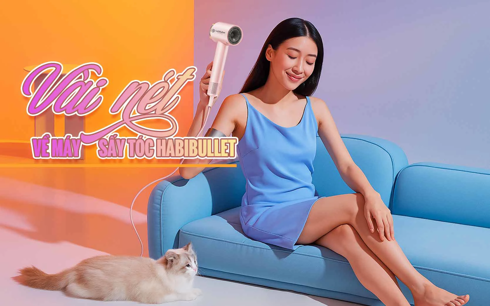 Bí Mật Cho Mái Tóc Khỏe Đẹp Với Máy sấy tóc Habibullet 1